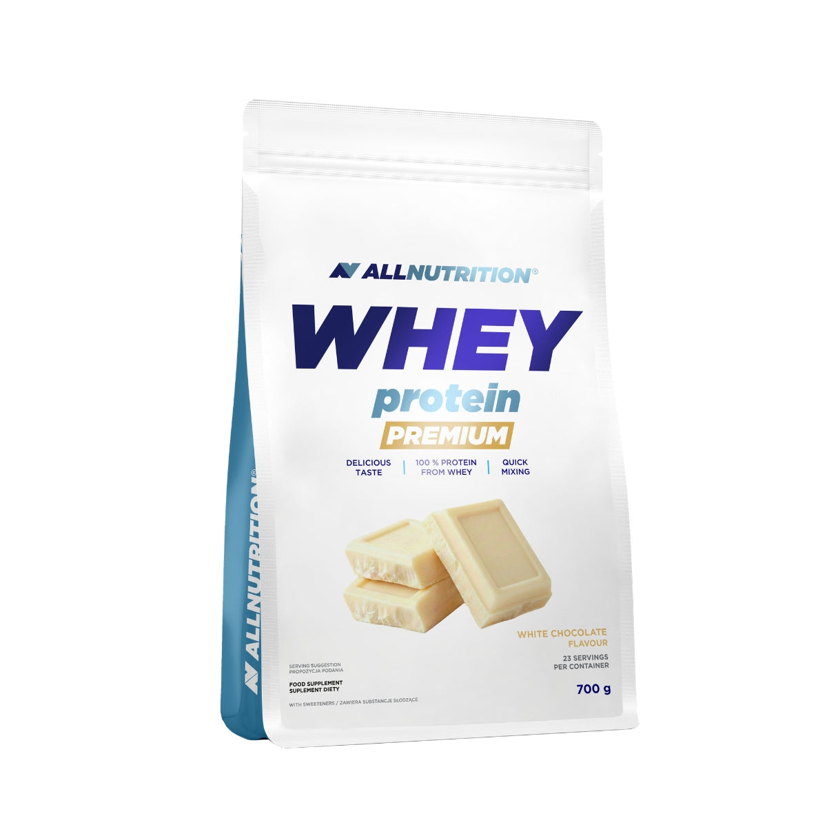 ALLNUTRITION WHEY PROTEIN PREMIUM 700G WHITE CHOCOLATE WPC PROTEIN MUSCLES
