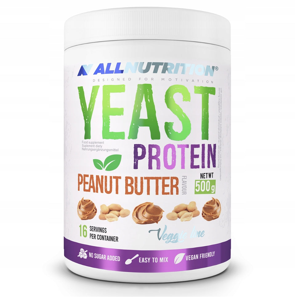 ALLNUTRITION YEAST PROTEIN 500g PEANUT CREAM VEGAN YEAST PROTEIN