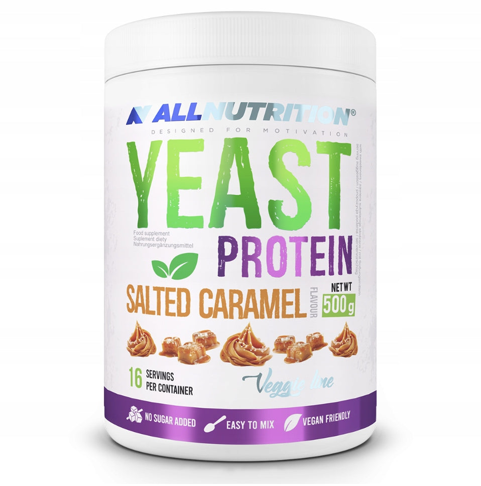 ALLNUTRITION YEAST PROTEIN 500g SALTY CARAMEL YEAST PROTEIN VEGAN