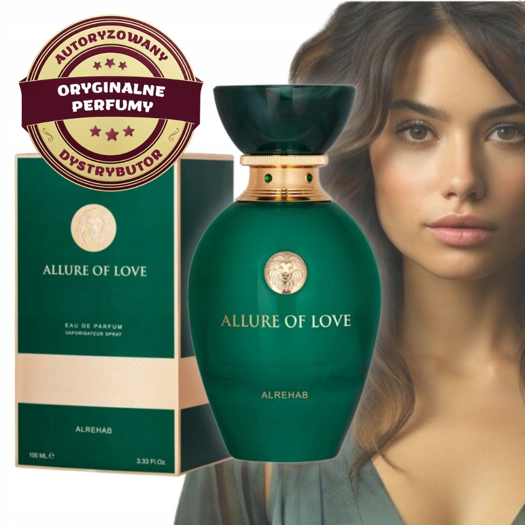 ALLURE OF LOVE PERFUME ARABIC FRUIT POWDER CITRUS 100 ml AL REHAB EDP
