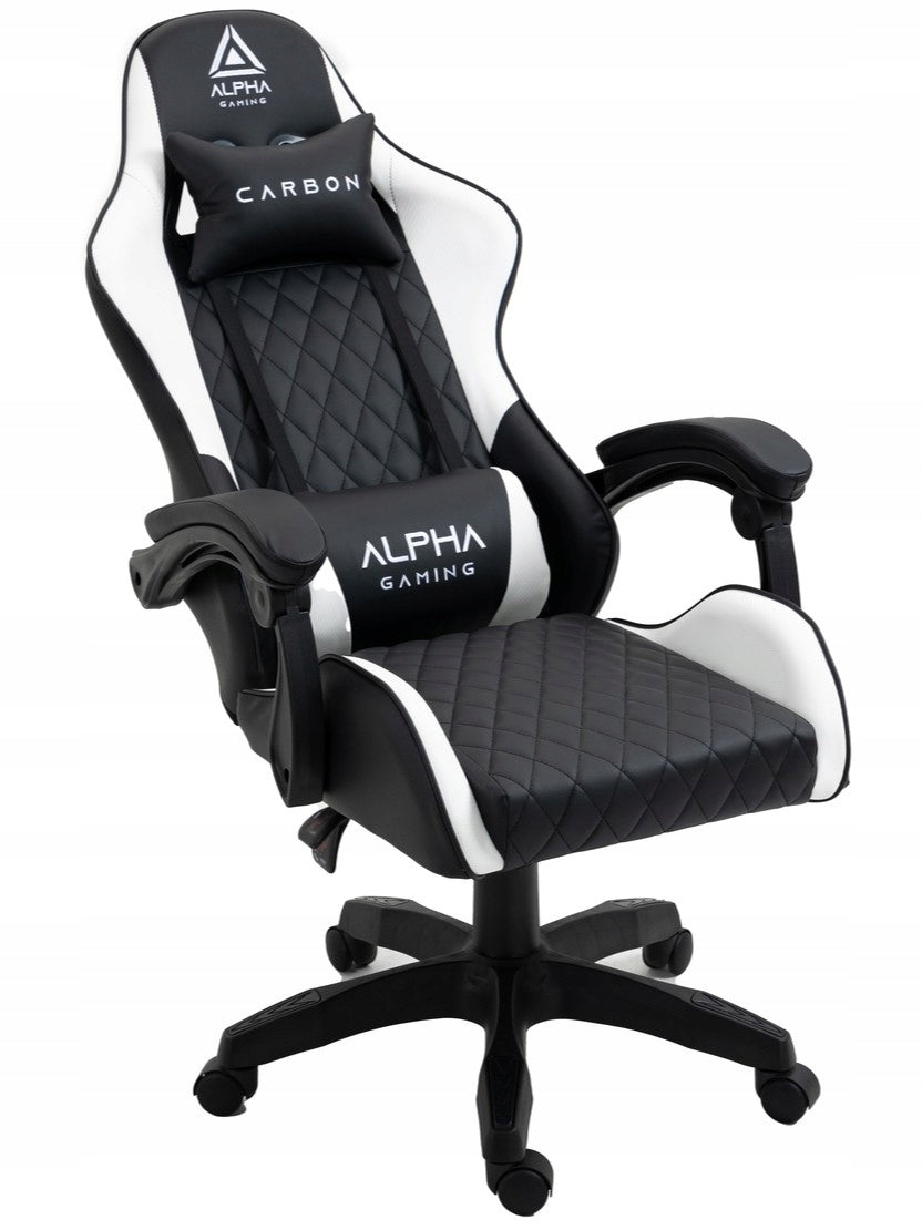 ALPHA Gaming Chair Bucket Office Gaming Chair for Desk Model CARBON