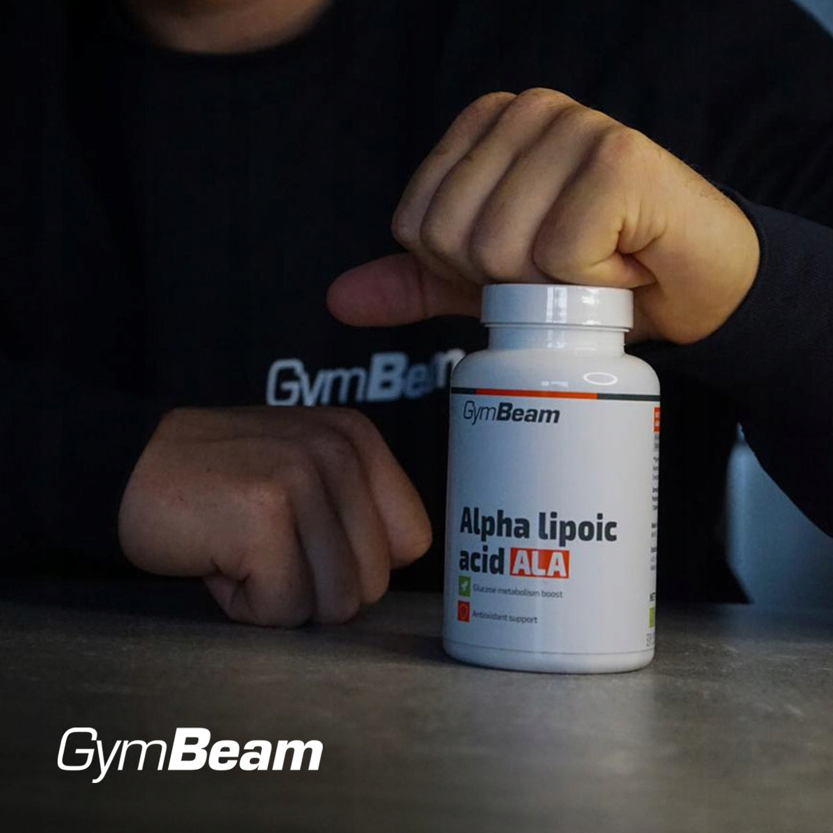 ALPHA-LIPOIC ACID ANTIOXIDANT 90caps GymBeam EAN (GTIN) 8586022216145