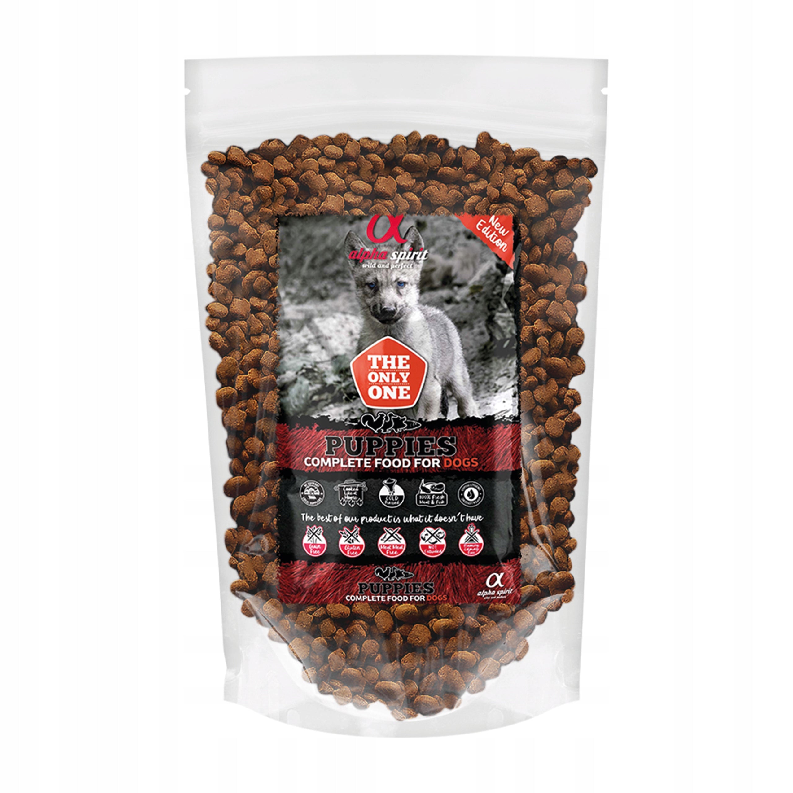 ALPHA SPIRIT PUPPIES DRY FOOD SEMI-SOFT 1KG Brand Alpha Spirit