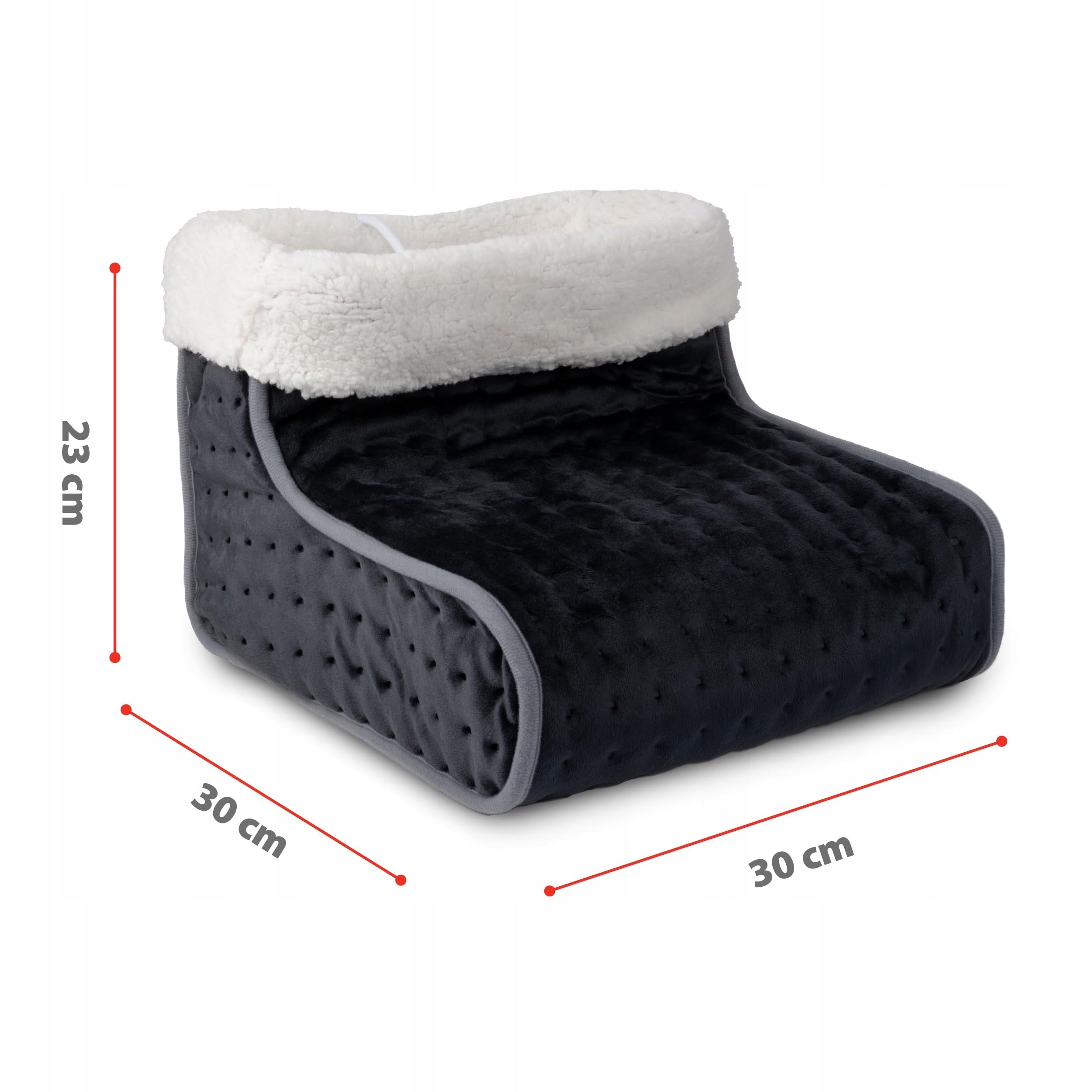 ALPINA Electric Foot Warmer with 3 Heating Levels for Adults Packaging status original
