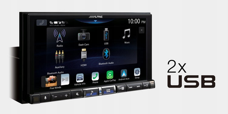 ALPINE ILX-705D / Station / 2-DIN / 7-inch / CarPlay / Android Auto / DAB+ Brand Alpine