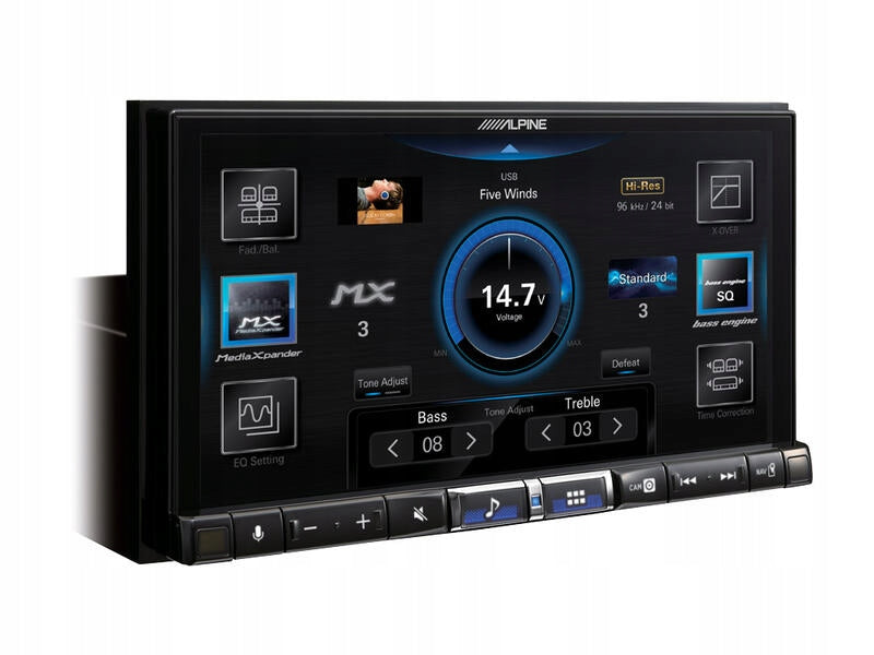 ALPINE ILX-705D / Station / 2-DIN / 7-inch / CarPlay / Android Auto / DAB+