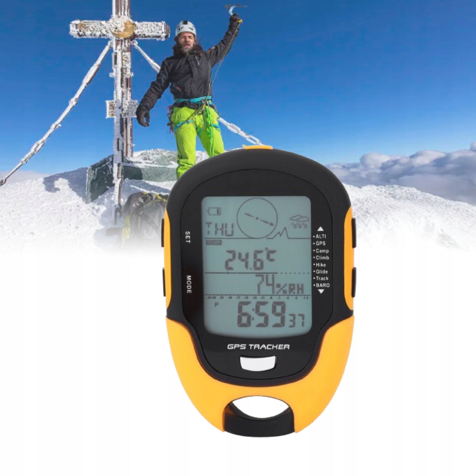 ALTIMETER BAROMETER MANUAL MULTIFUNCTIONAL RECEIVER GPS AND BEIDOU