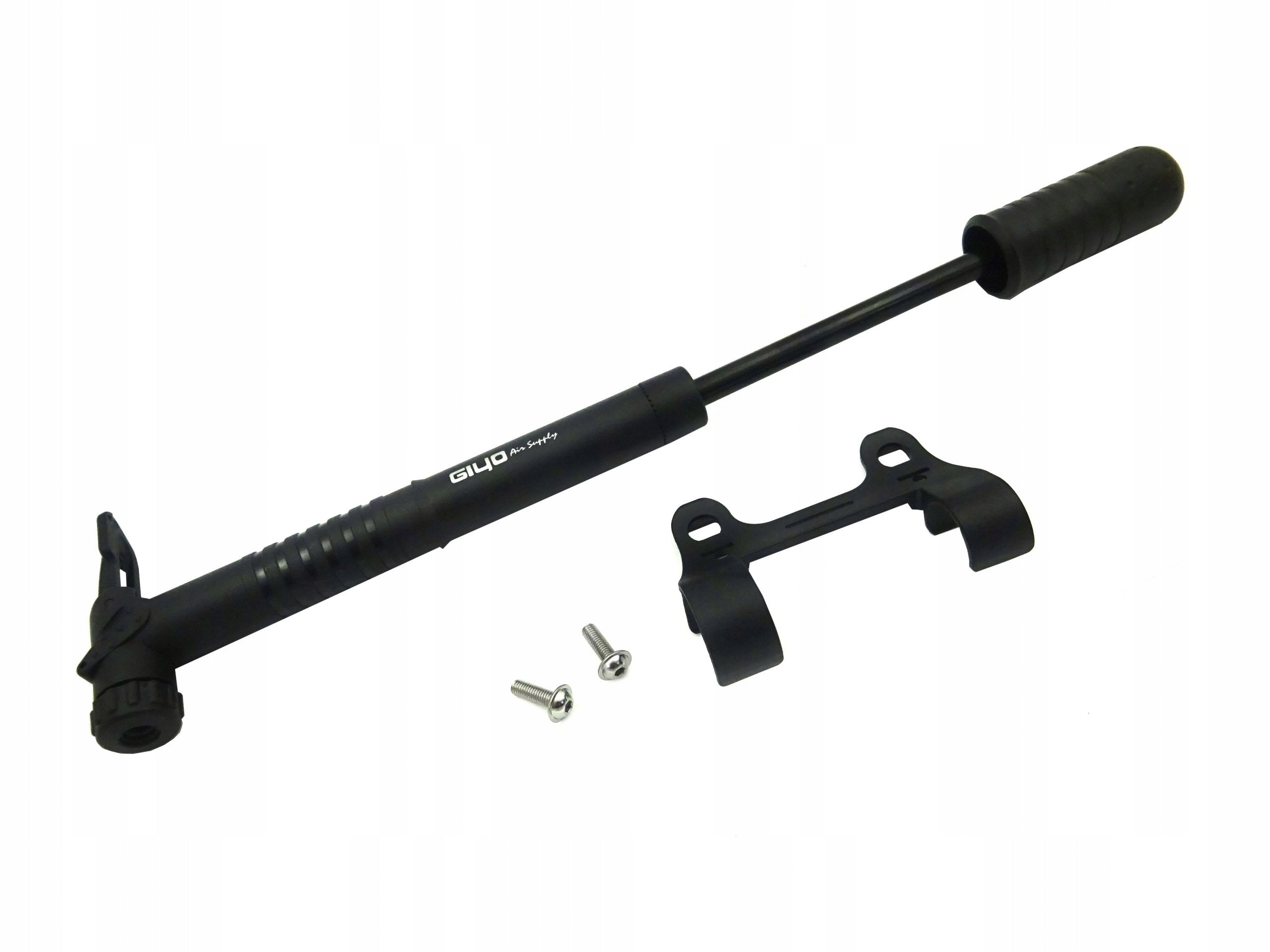 ALUMINIUM BICYCLE PUMP AV/FV/DV GIYO GP73 Color black