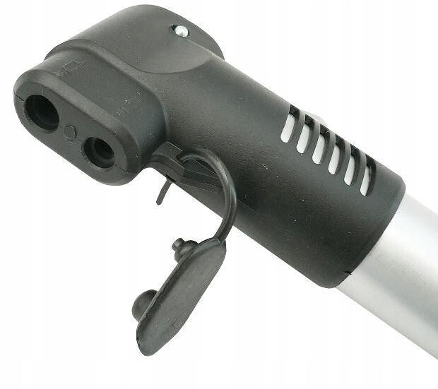 ALUMINIUM BICYCLE PUMP FOR FRAME VALVES DV FV AV Color gray