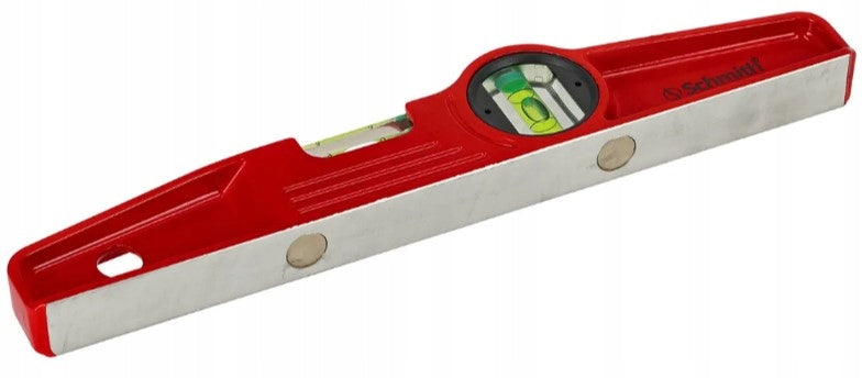 ALUMINIUM LEVEL SMALL 25cm 2 LIBELLE TRAPEZOIDAL WITH MAGNET SCHMITH EAN (GTIN) 5902004770048
