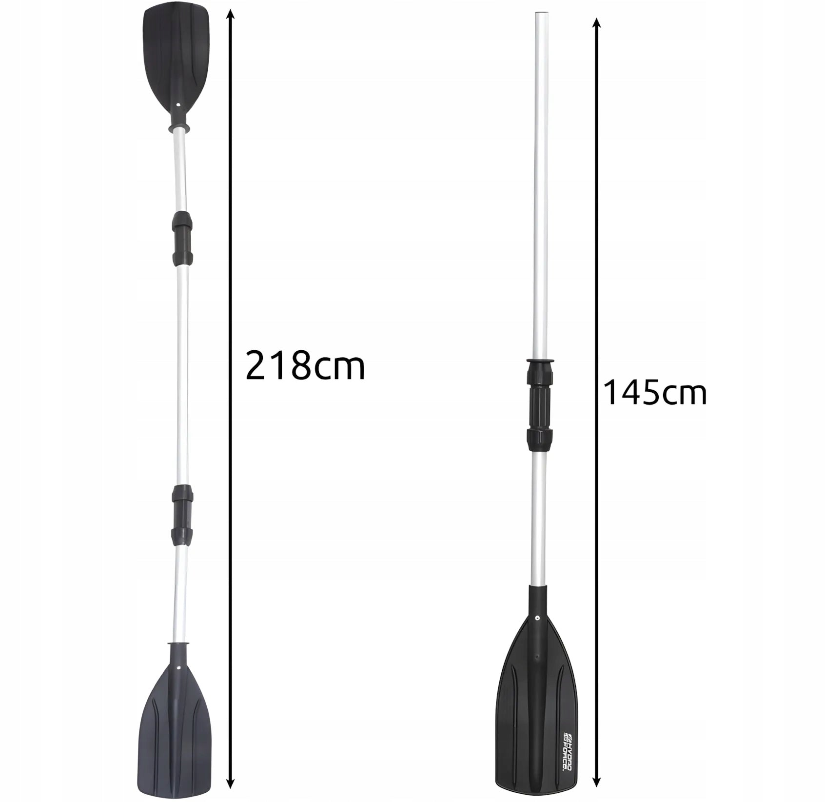 ALUMINIUM PADDLES BESTWAY 145/218CM PONTOON KAYAK SUP Packaging status original