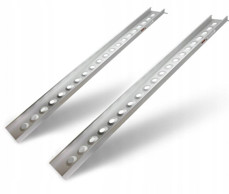 ALUMINIUM RAMPS 1X TRANSSHIPMENT DRIVEWAYS SET OF 2 PCS. 400 KG Brand 1X