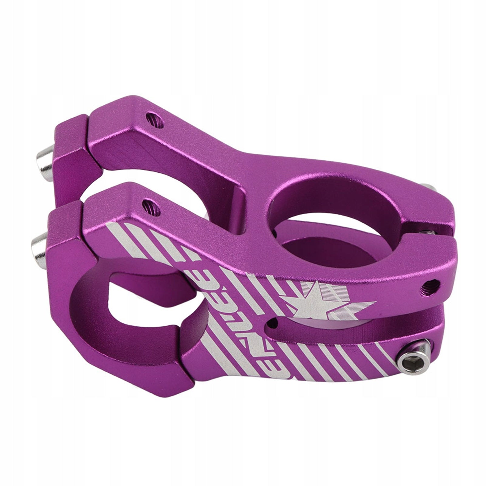 ALUMINUM ALLOY BRIDGE HANDLEBAR BRACKET 31,8MM PURPLE Color purple