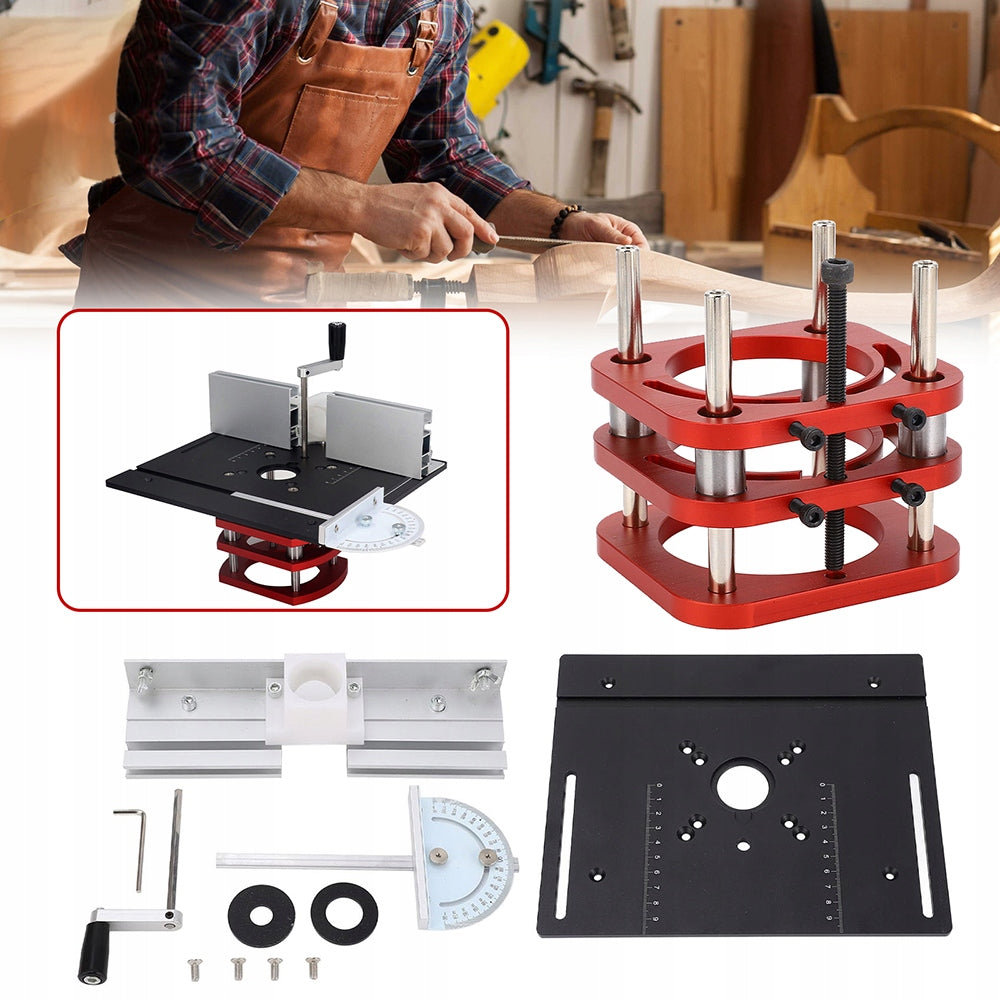 ALUMINUM ALLOY WOOD MILLING LIFT TABLE Milling machine type specialized
