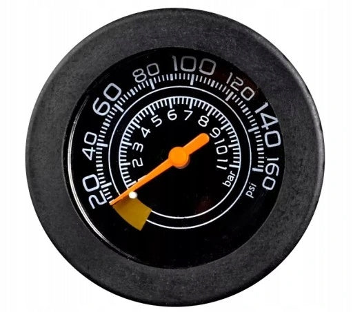 ALUMINUM BAR PUMP WITH PRESSURE GAUGE FOR CAR BICYCLE BIKES Kind manual