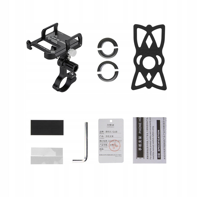 ALUMINUM BICYCLE HOLDER FOR PHONE GUB PLUS 15 Brand GUB