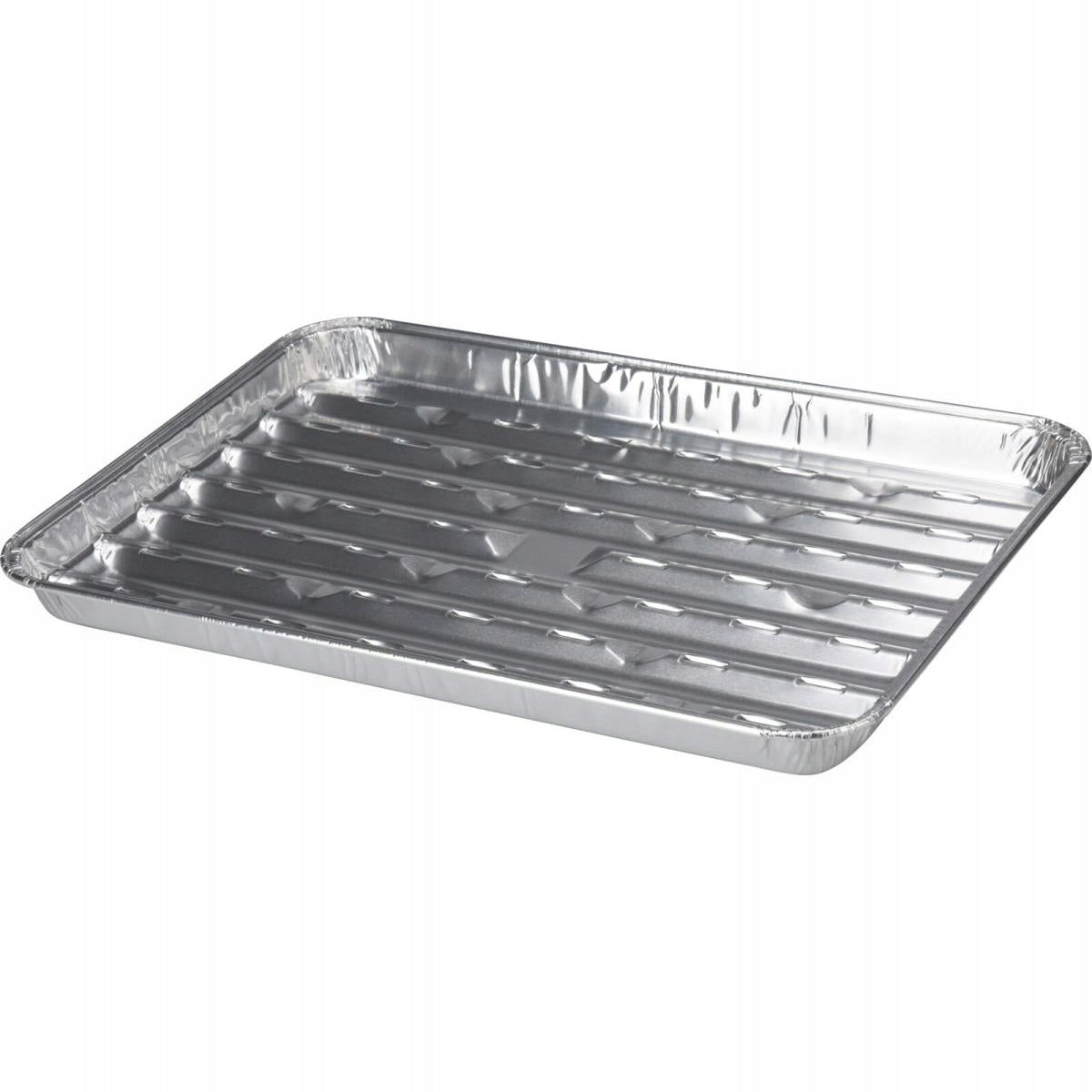 ALUMINUM GRILL TRAY 34x23cm DISPOSABLE TRAYS Set of 4 pcs BBQ GRILL