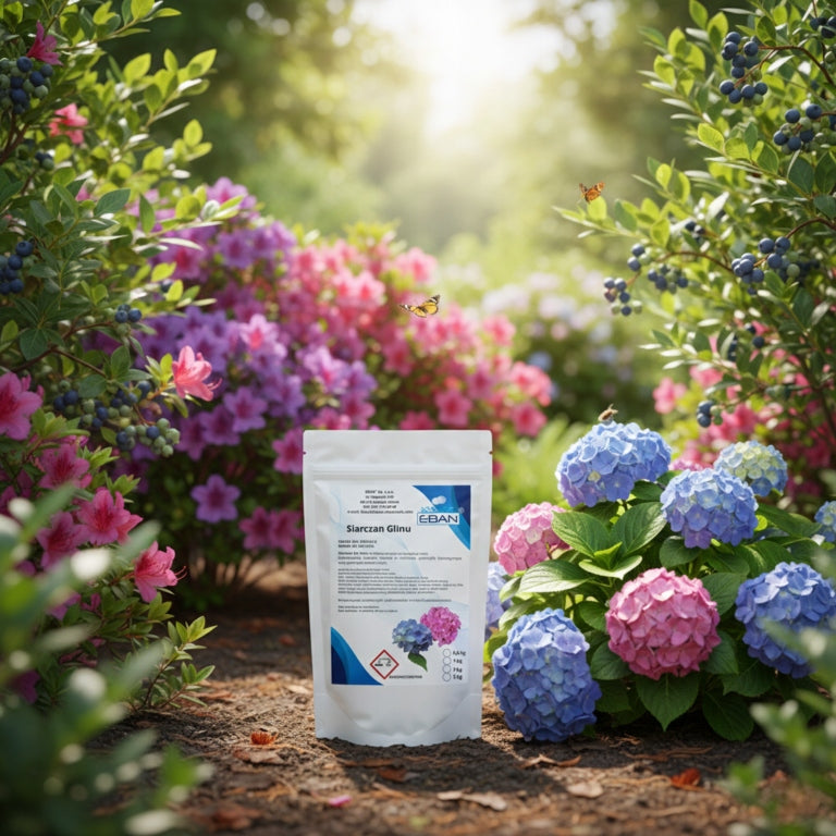 ALUMINUM SULFATE Blue Hydrangeas Soil Acidification Lowers PH Fertilizer 1kg Packaging status original