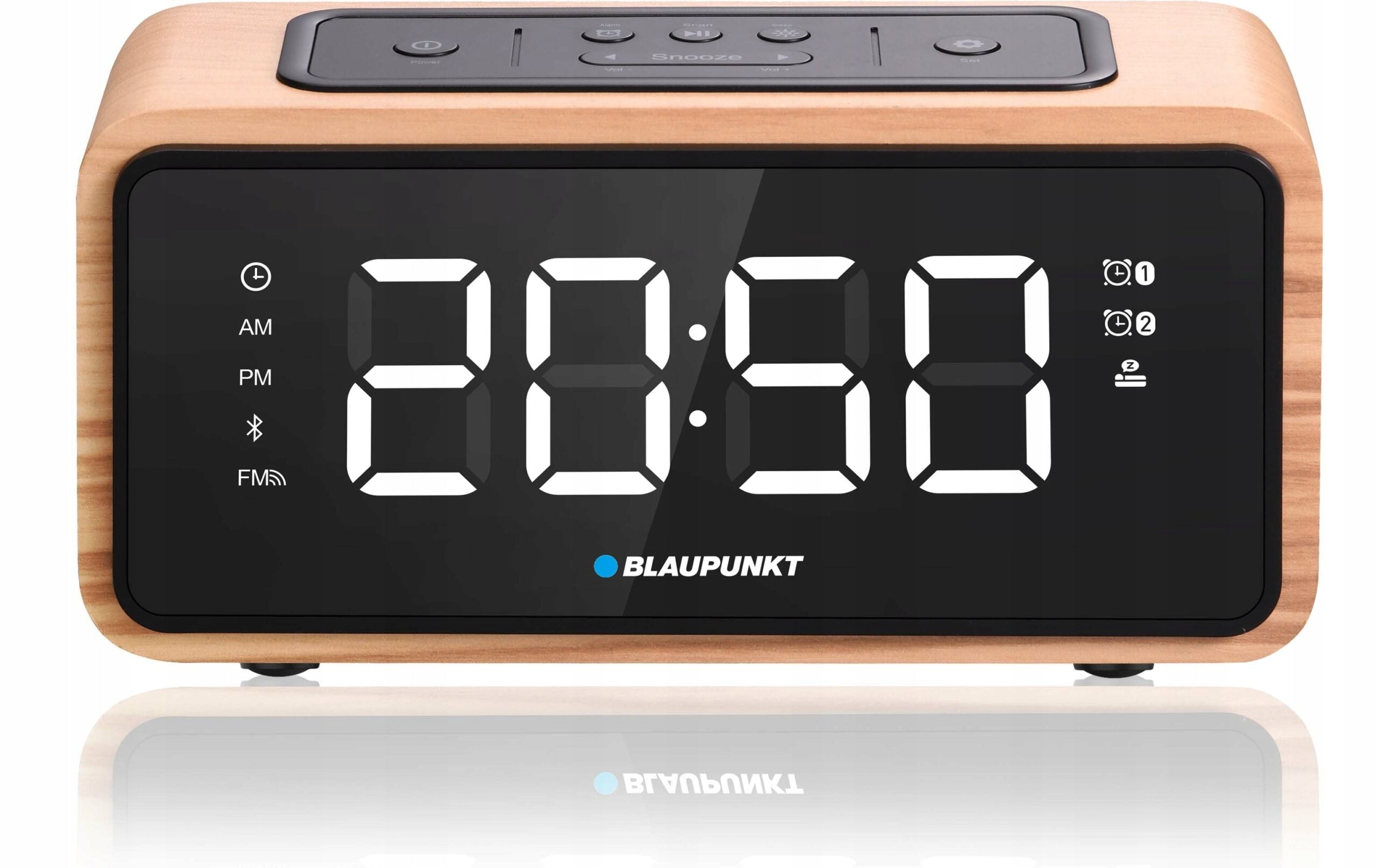 AM FM Network-Battery Radio Blaupunkt CR65BT BLUETOOTH LED ALARM Packaging status original