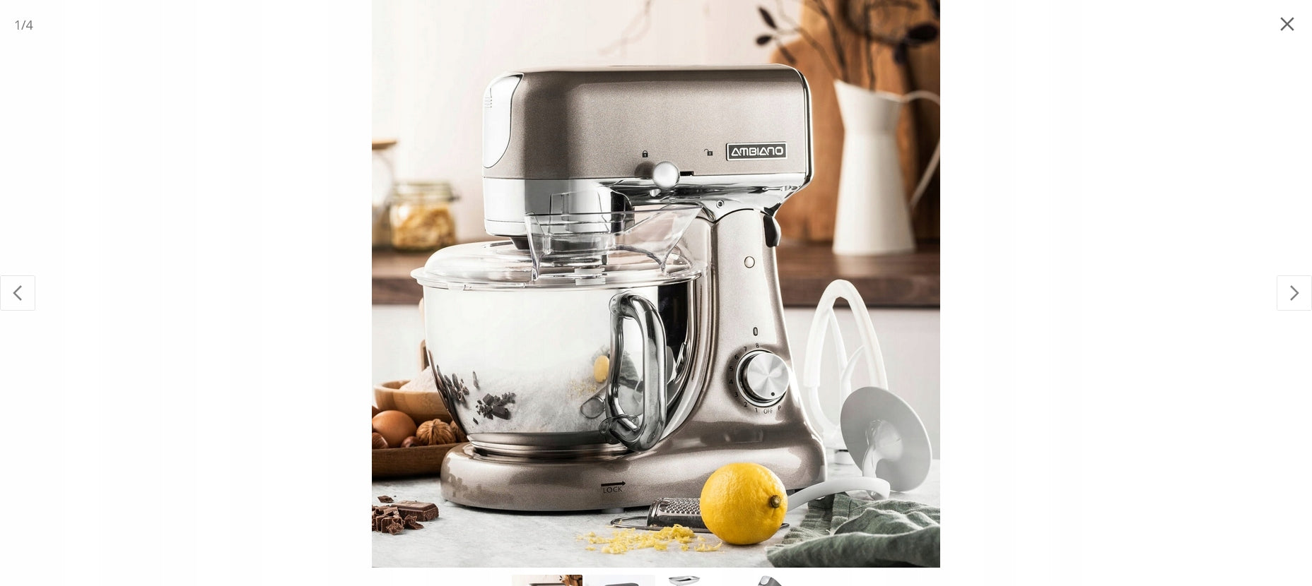 AMBIANO MD16580 food processor 1000W 4,6L with meat grinder Manufacturer code MD 16580