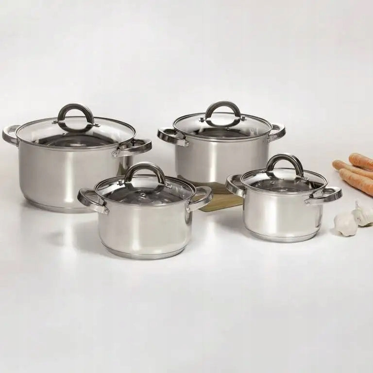 AMBITION BERRY POT SET WITH LIDS 13 EL STAINLESS STEEL Brand Ambition