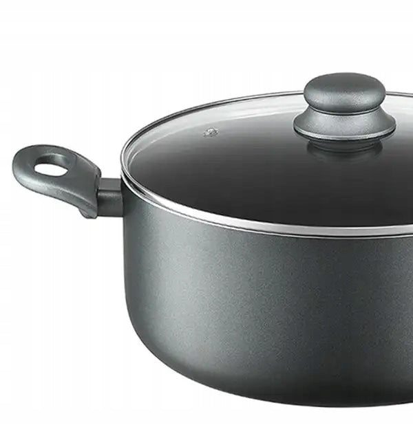 AMBITION GRAPHITE Set of pots with lids 20, 24, 28 cm + Roundabout 16 cm Number of items in the set 8