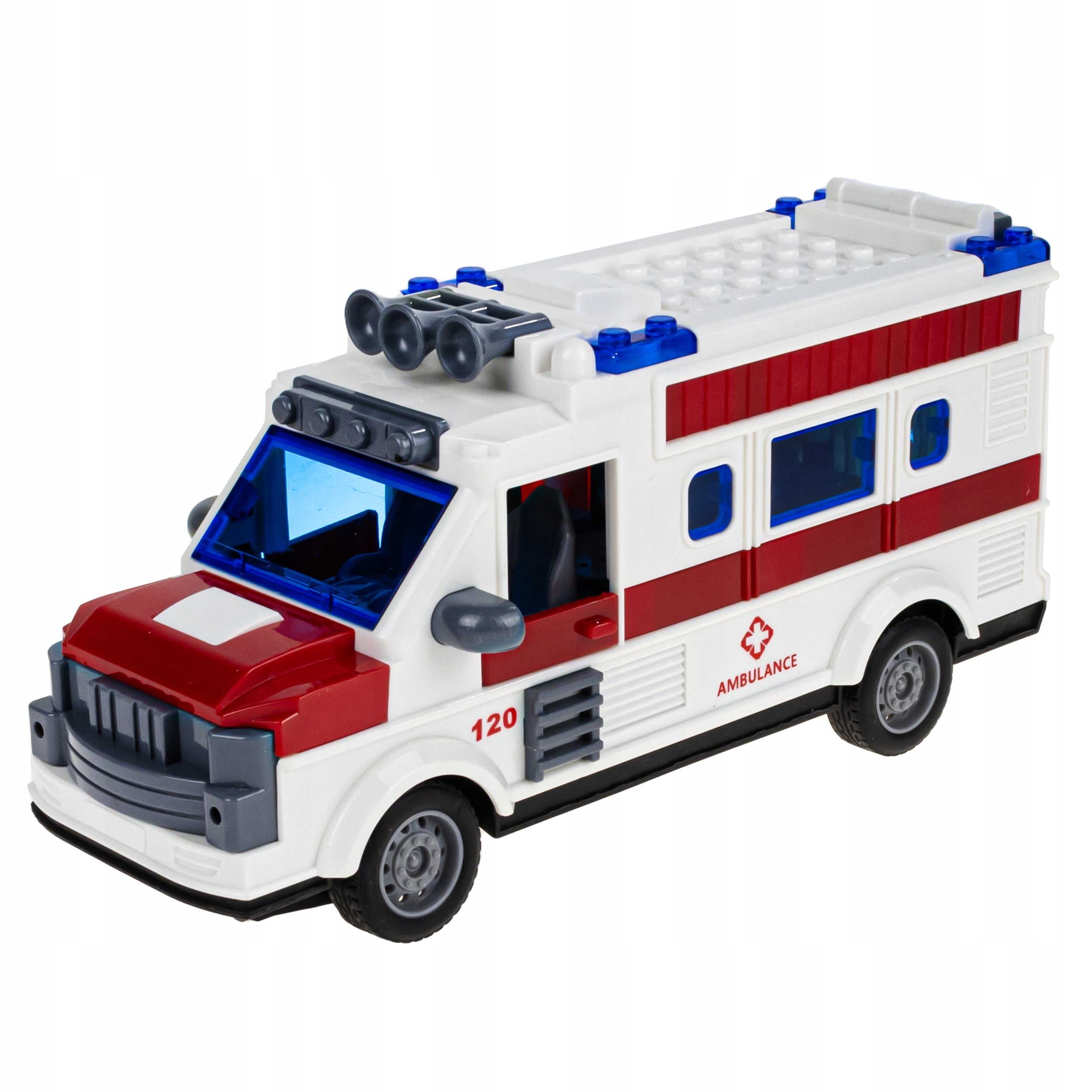 AMBULANCE FOR CHILDREN AUTO RC OPENING DOORS AMBULANCE DRIVE + REMOTE CONTROL EAN (GTIN) 5903772589597