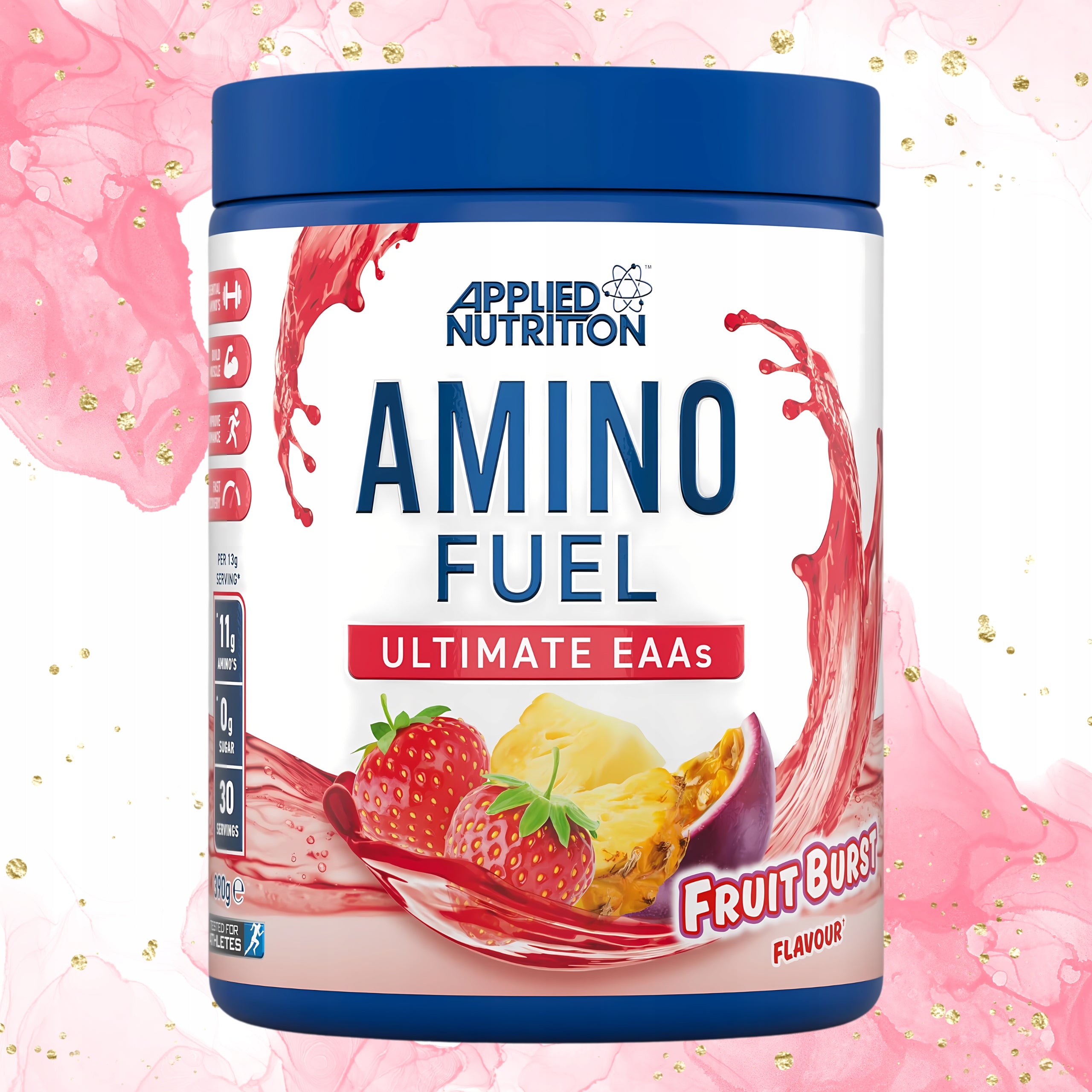 AMINO ACIDS APPLIED NUTRITION AMINO FUEL EAA BCAA STRENGTH REGENERATION POWER 390g EAN (GTIN) 634158793981