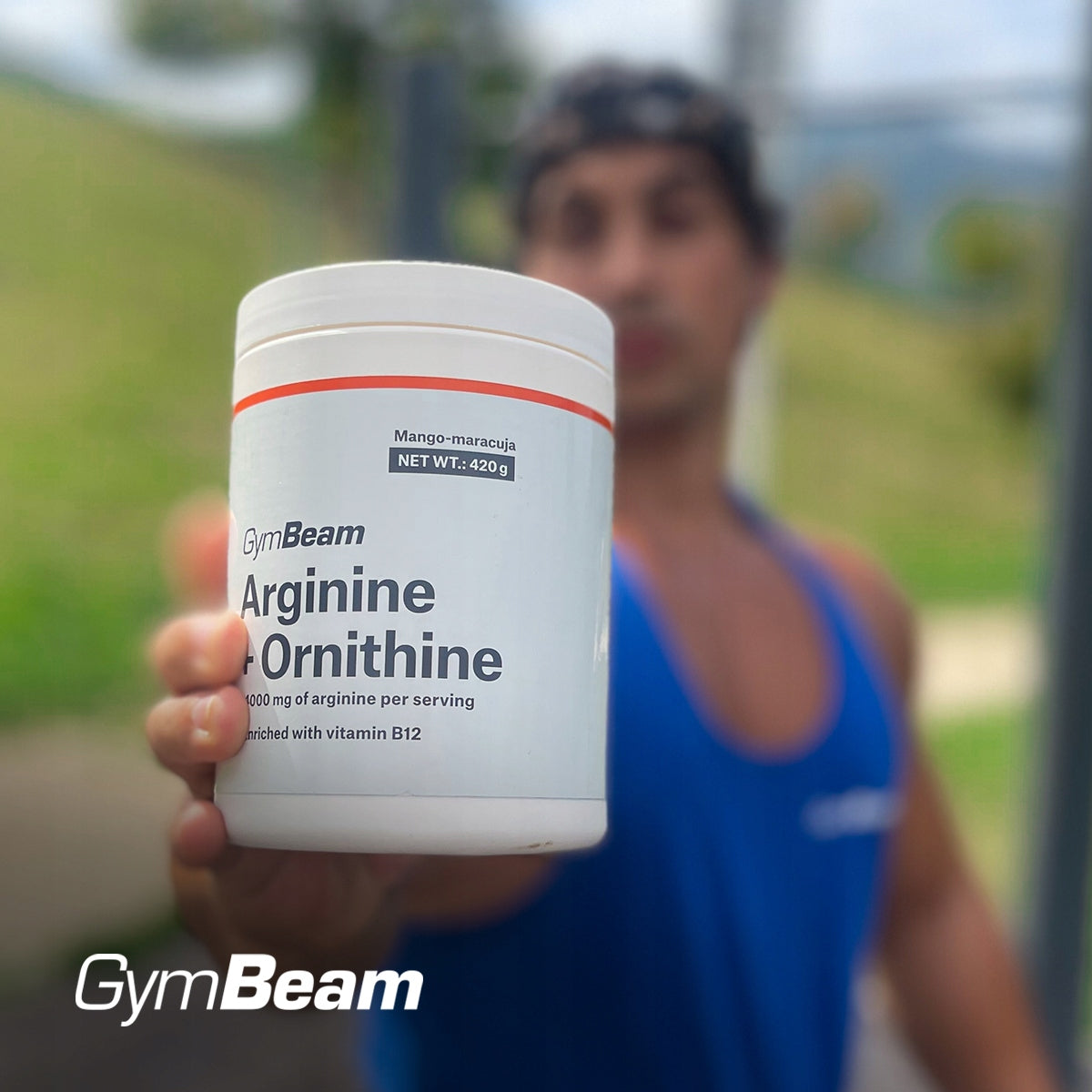 AMINO ACIDS ARGININE + ORNITHINE VITAMIN B12 - GymBeam 420g green apple EAN (GTIN) 8586025950015