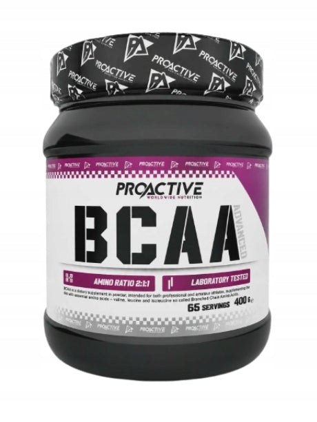 AMINO ACIDS BCAA regeneration strengthening ProActive BCAA 400g MANGO Expiration date at least six months from the date of purchase