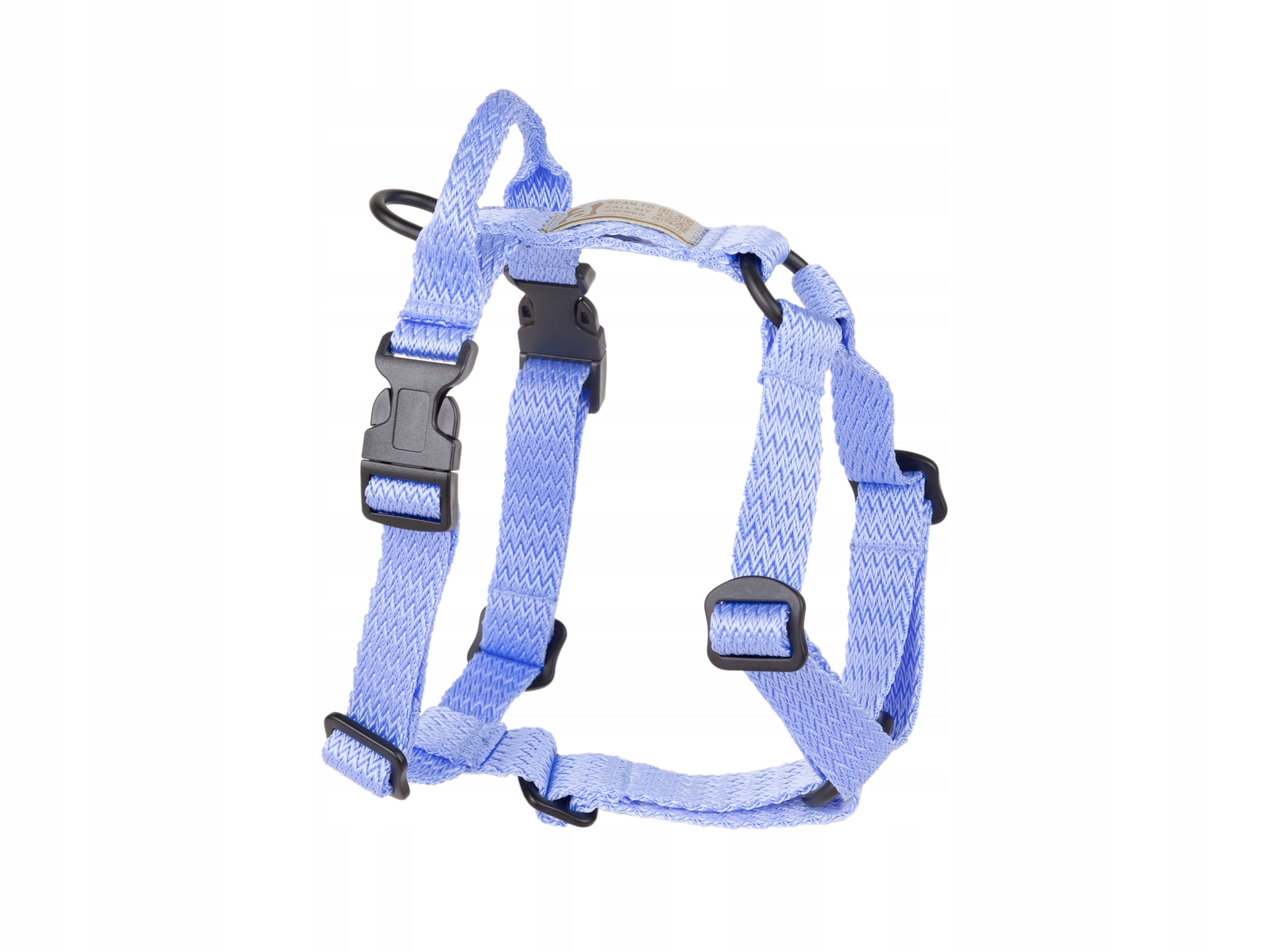 AMIPLAY Daydream Adjustable Guard Harness with Handle and QR Address Box Blue M