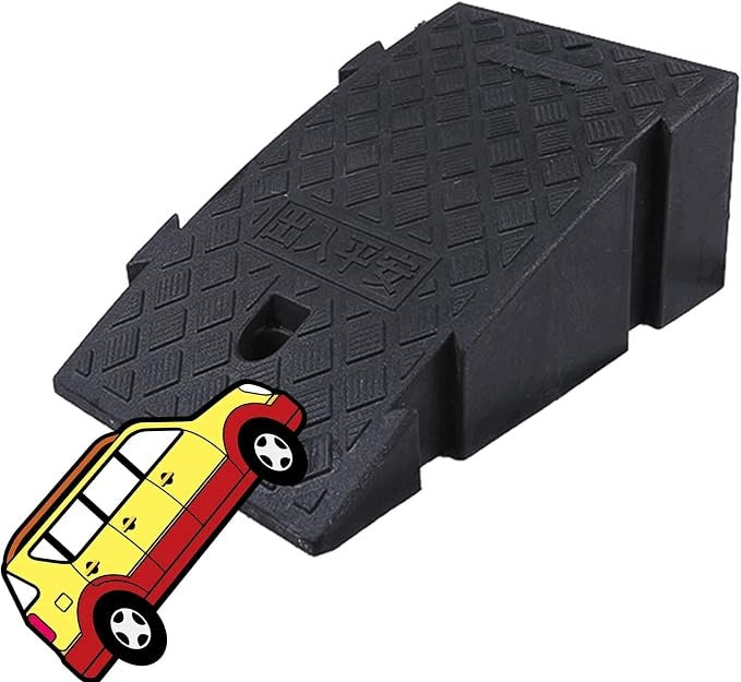 AMSXNOO Ramps Cargo, Portable Anti-Slip Plastic Ramp G3405