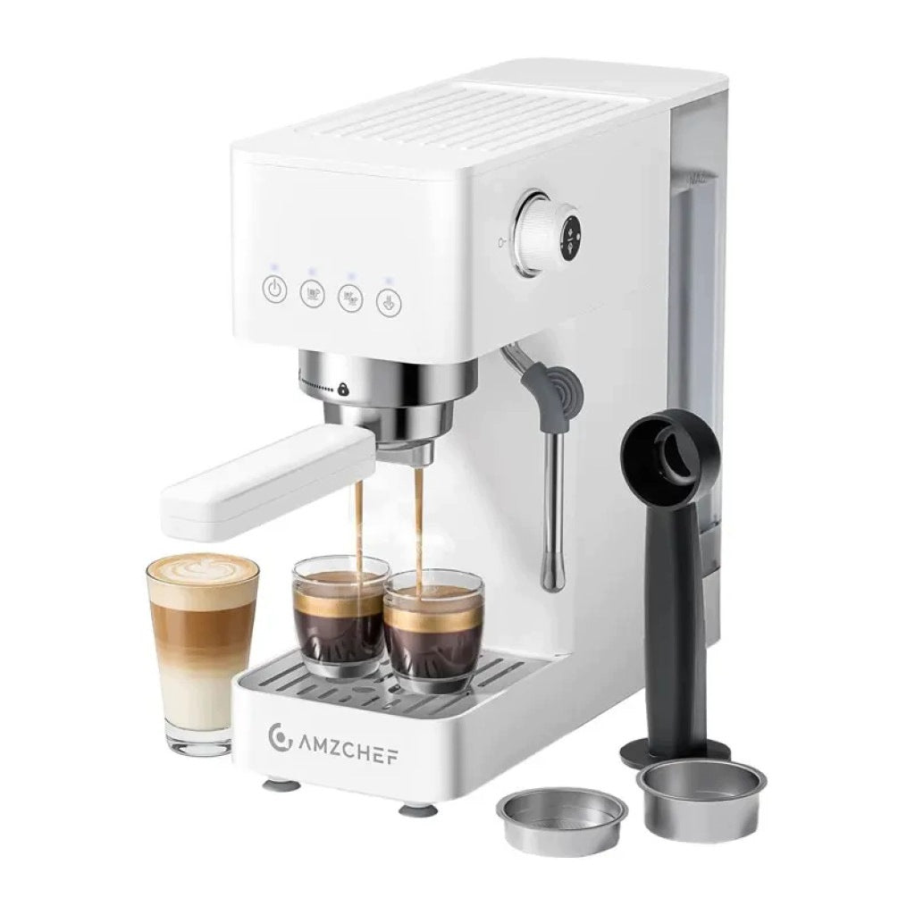 AMZCHEF CE-EM3131-WT flask coffee maker (white) Brand Amzchef