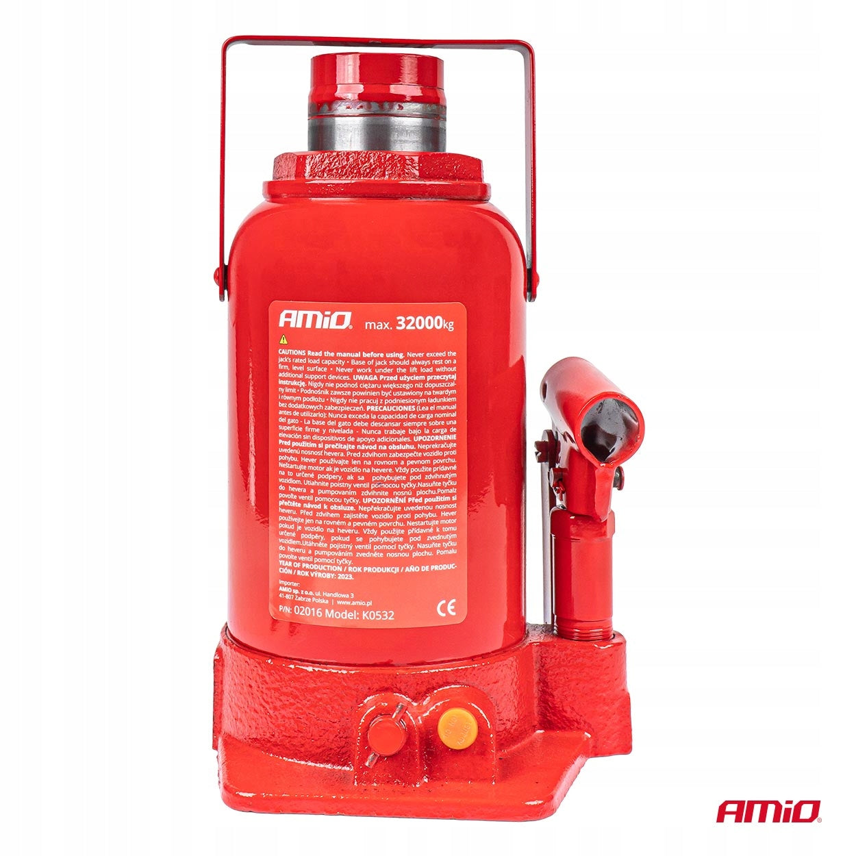 AMiO-2016 BOTTLE POST LIFT HYDRAULIC LEVER POST 32T Brand Amio
