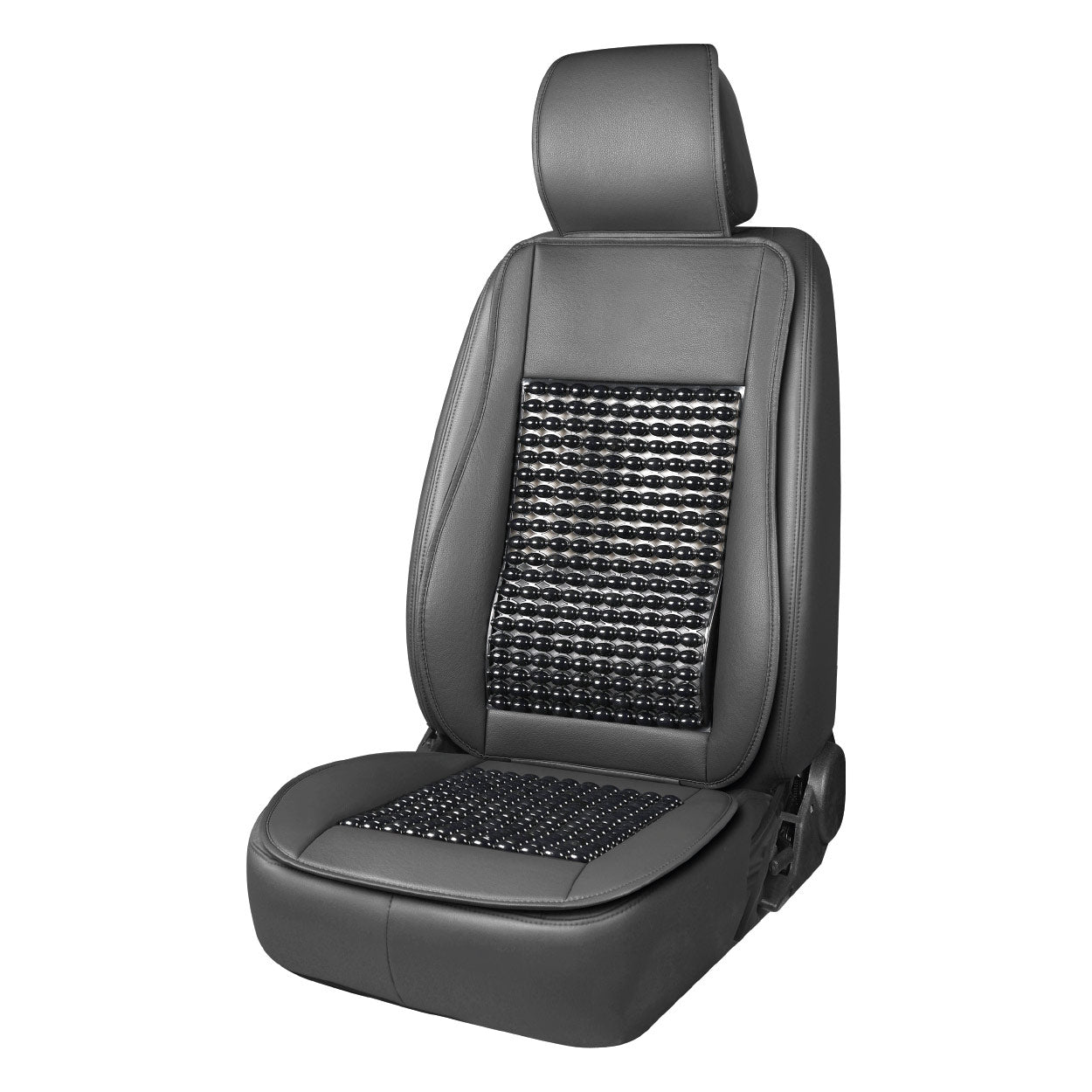 AMiO SEAT MAT SEAT BEADS WITH BACK SUPPORT FOR CAR