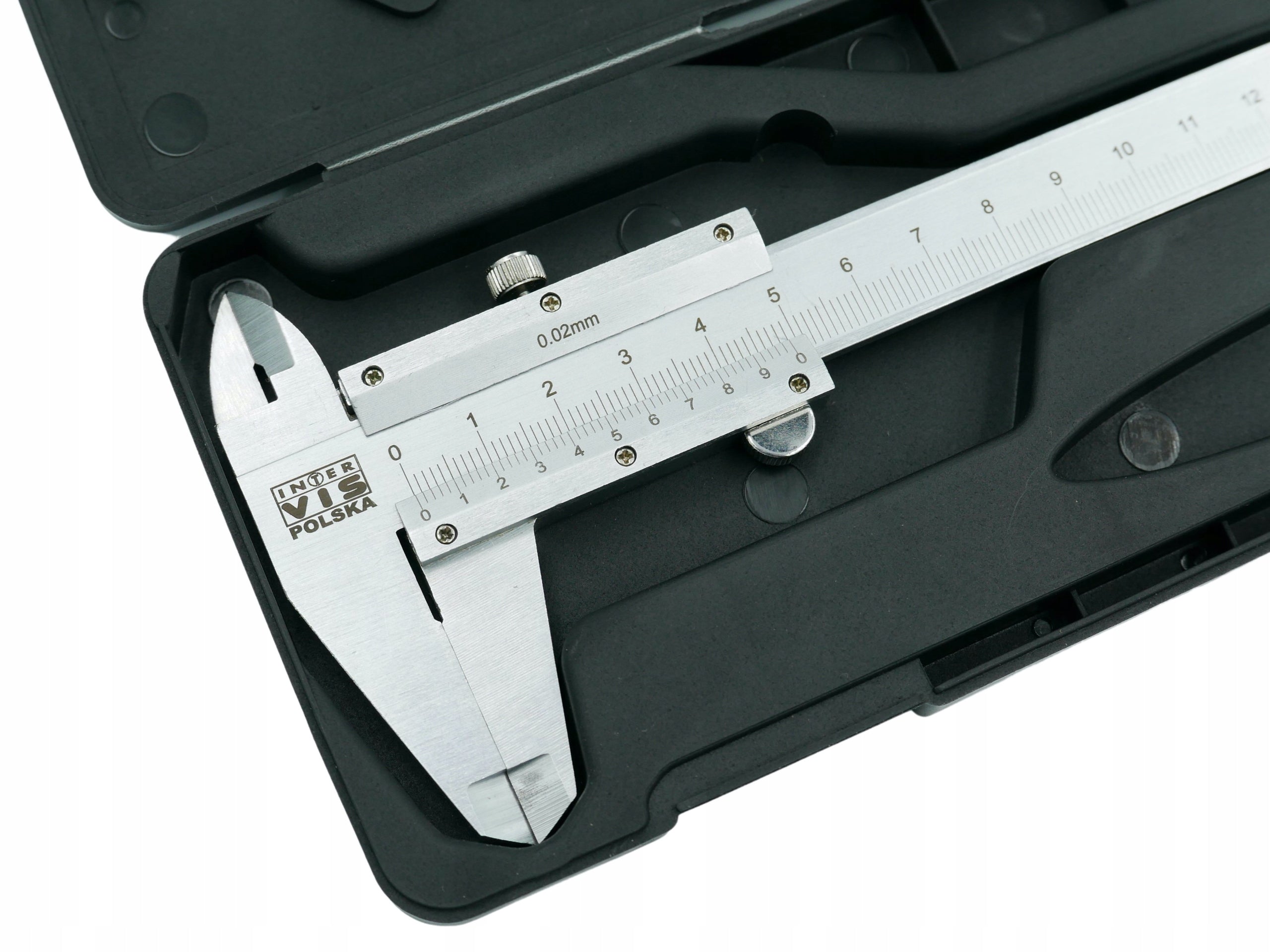 ANALOG NONIUS CALIPER 150 / 0,02 mm INTER-VIS L150 - IV0150 + CASE Manufacturer code IV0150