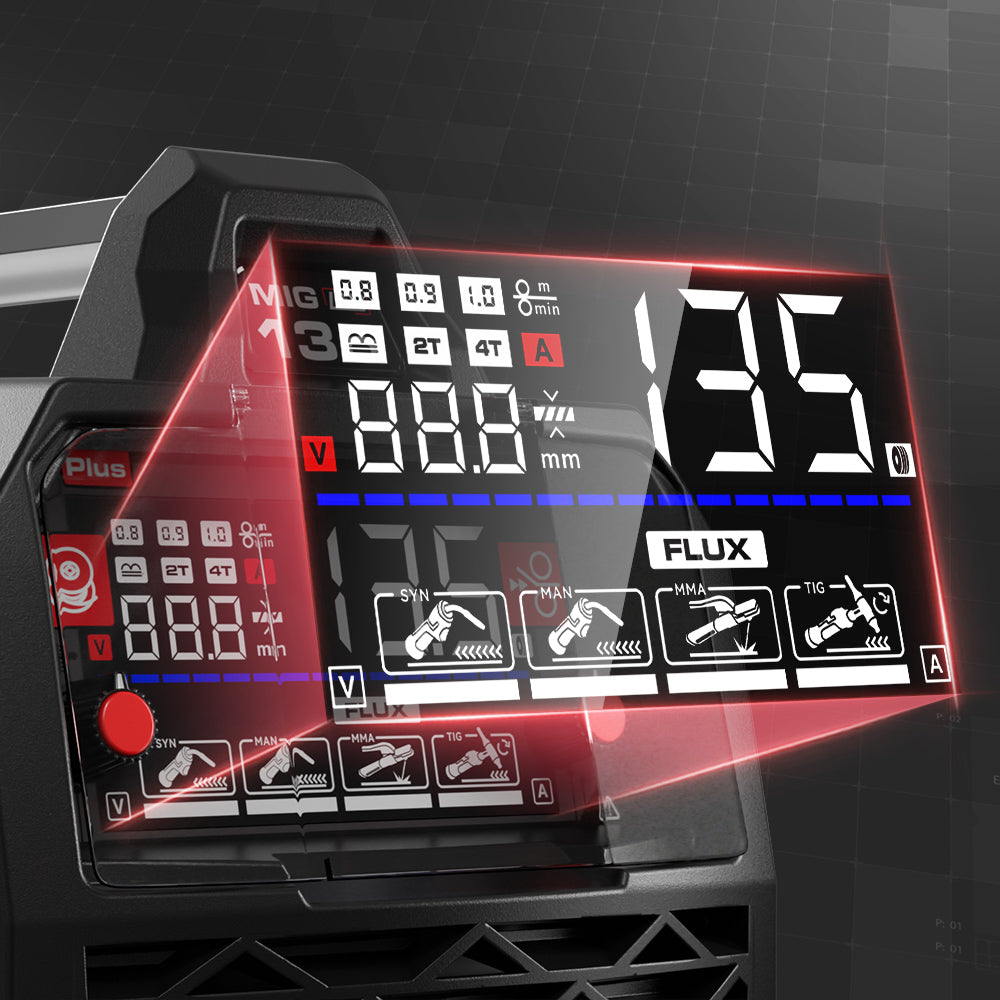 ANDELI Semi-Automatic Welding Machine MIG/TIG/MMA Synergy Welder Tools Brand Andeli
