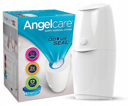 ANGELCARE CONTAINER BASKET FOR USED DIRTY DIAPERS + 1 CLASSIC CARTRIDGE Packaging status original