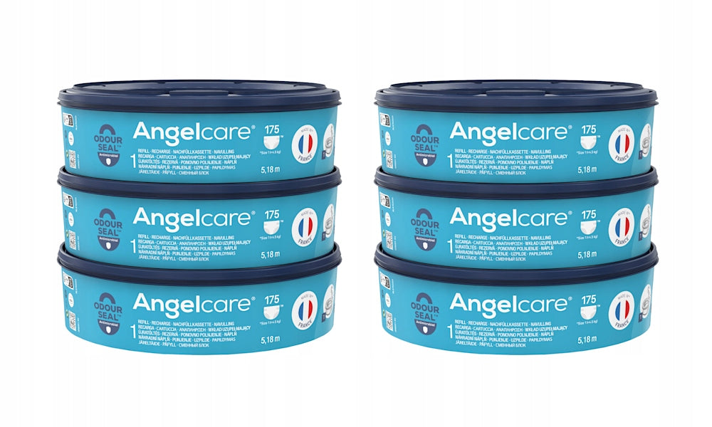 ANGELCARE Refills Foil for Diaper Container Diaper Basket x 6