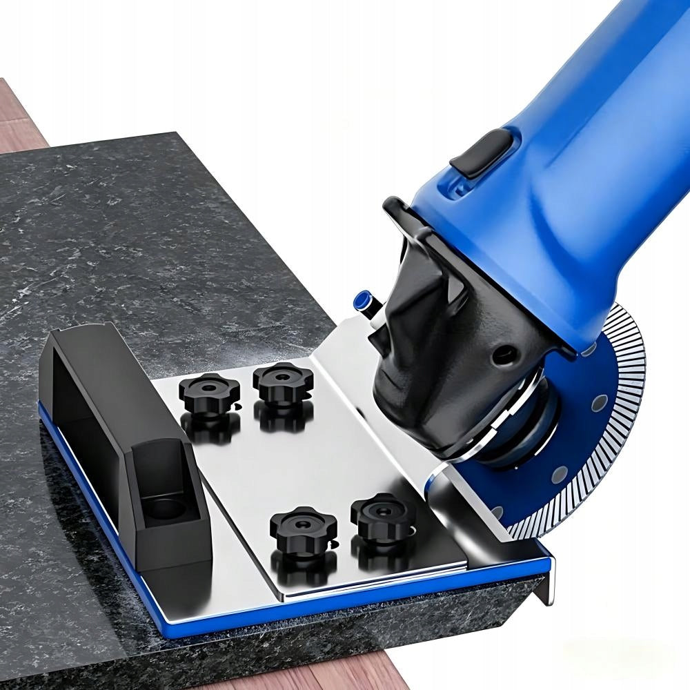 ANGLE ATTACHMENT FOR CHAMFERING STONEWARE TILES AT AN ANGLE OF 45 DEGREES SLIDER