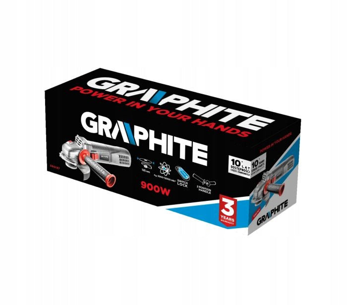 ANGLE GRINDER 125MM 900W 3000-12000 MIN/1 GRAPHITE 59G187 Brand GRAPHITE