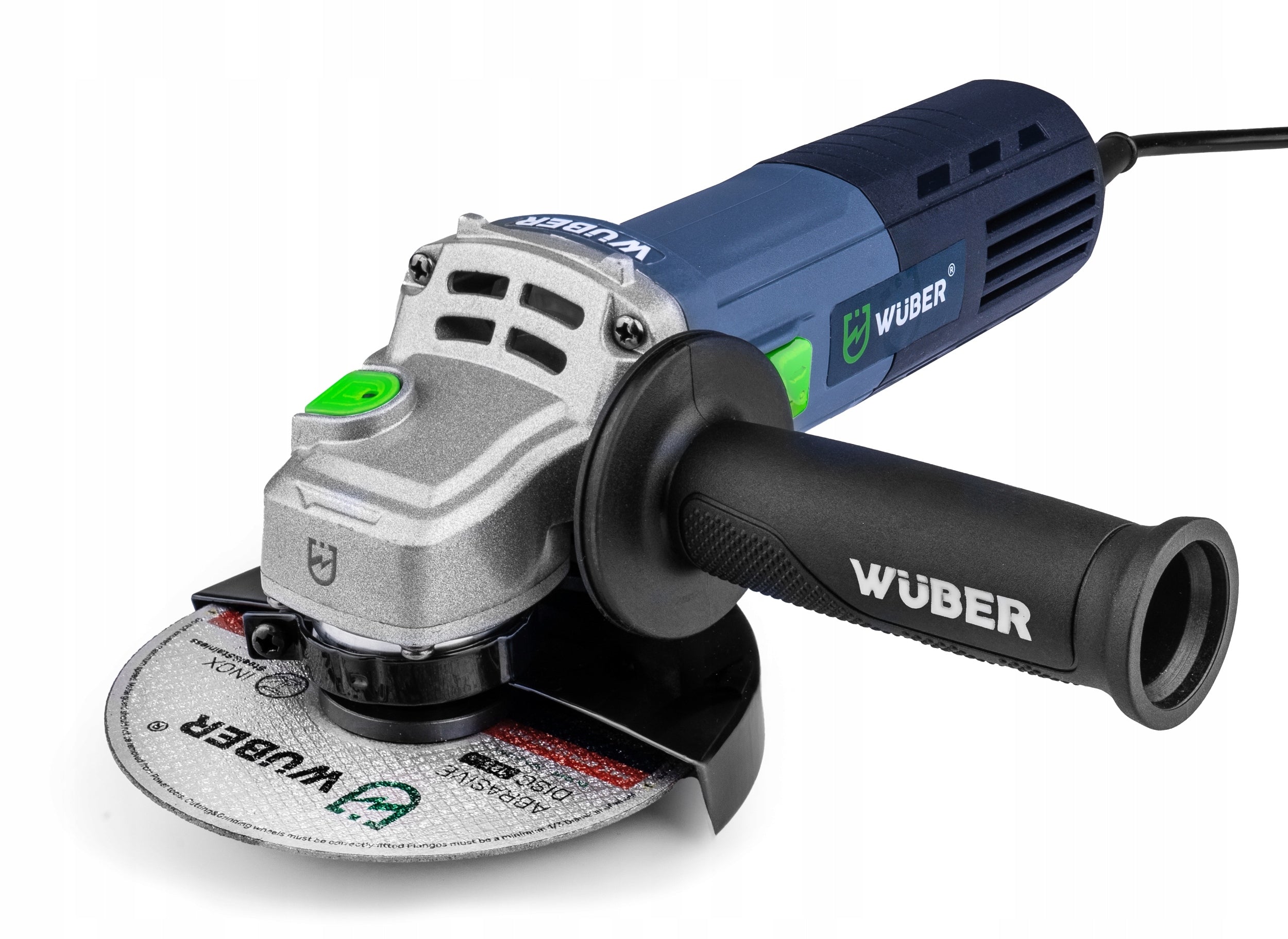 ANGLE GRINDER DIAX STRONG ANGLE + 10 DISCS 125 MM SET XXL WUBER Brand Wuber