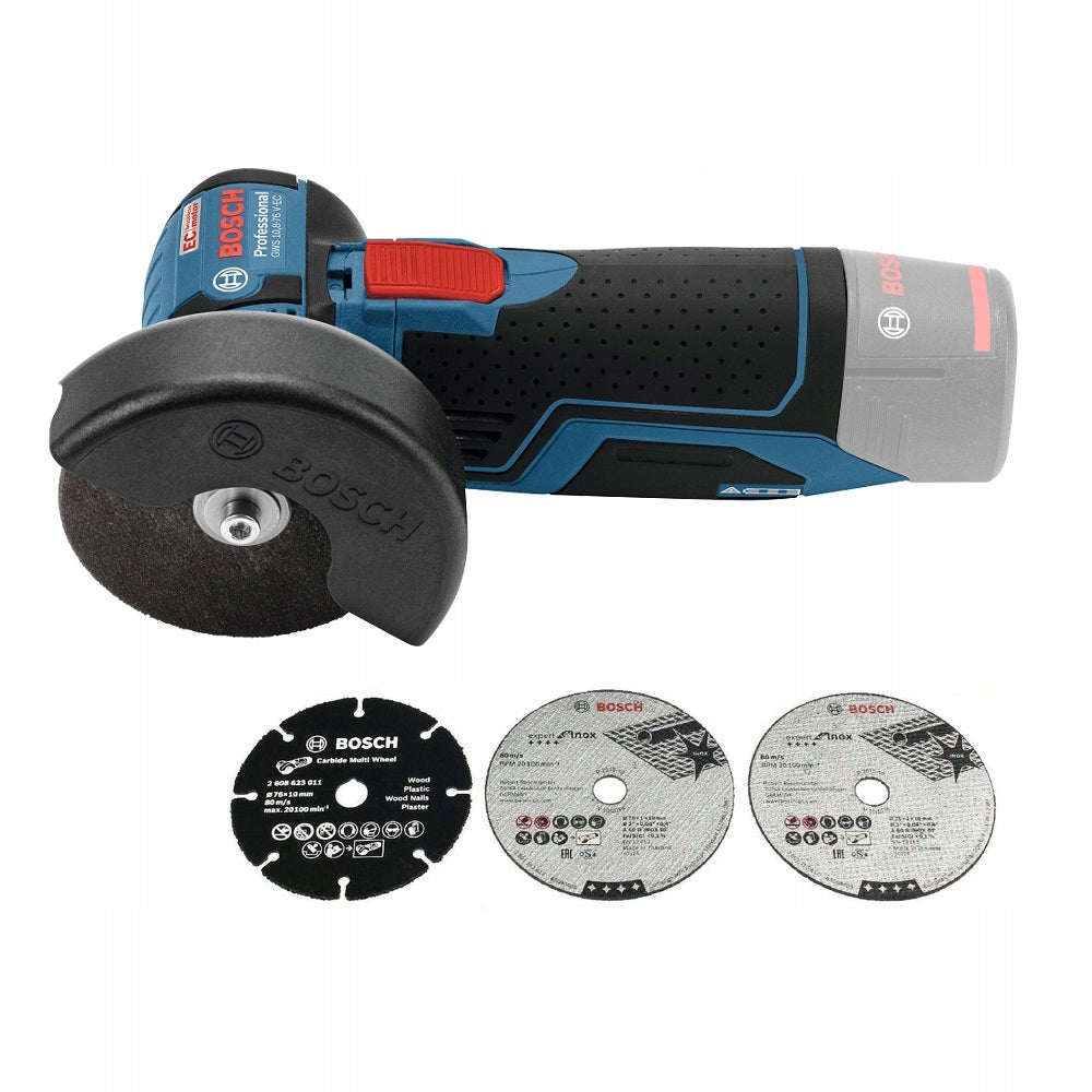ANGLE GRINDER GWS 12V-76 BOSCH 2x3,0Ah L-BOXX Brand Bosch