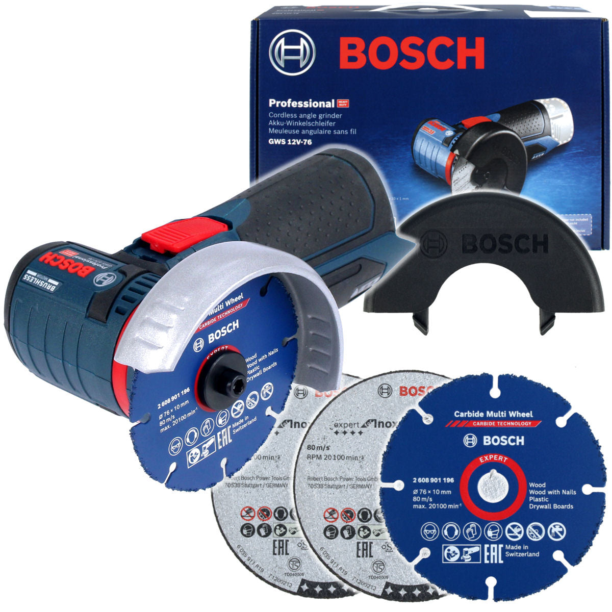 ANGLE GRINDER GWS 12V-76 BOSCH BODY