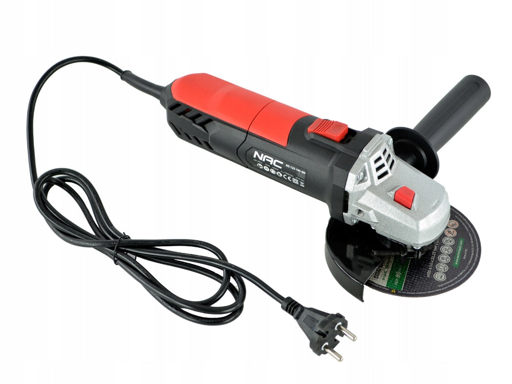 ANGLE GRINDER NAC 1050 IN DISC 125 MM 12 000 RPM HANDY STRONG Packaging status original
