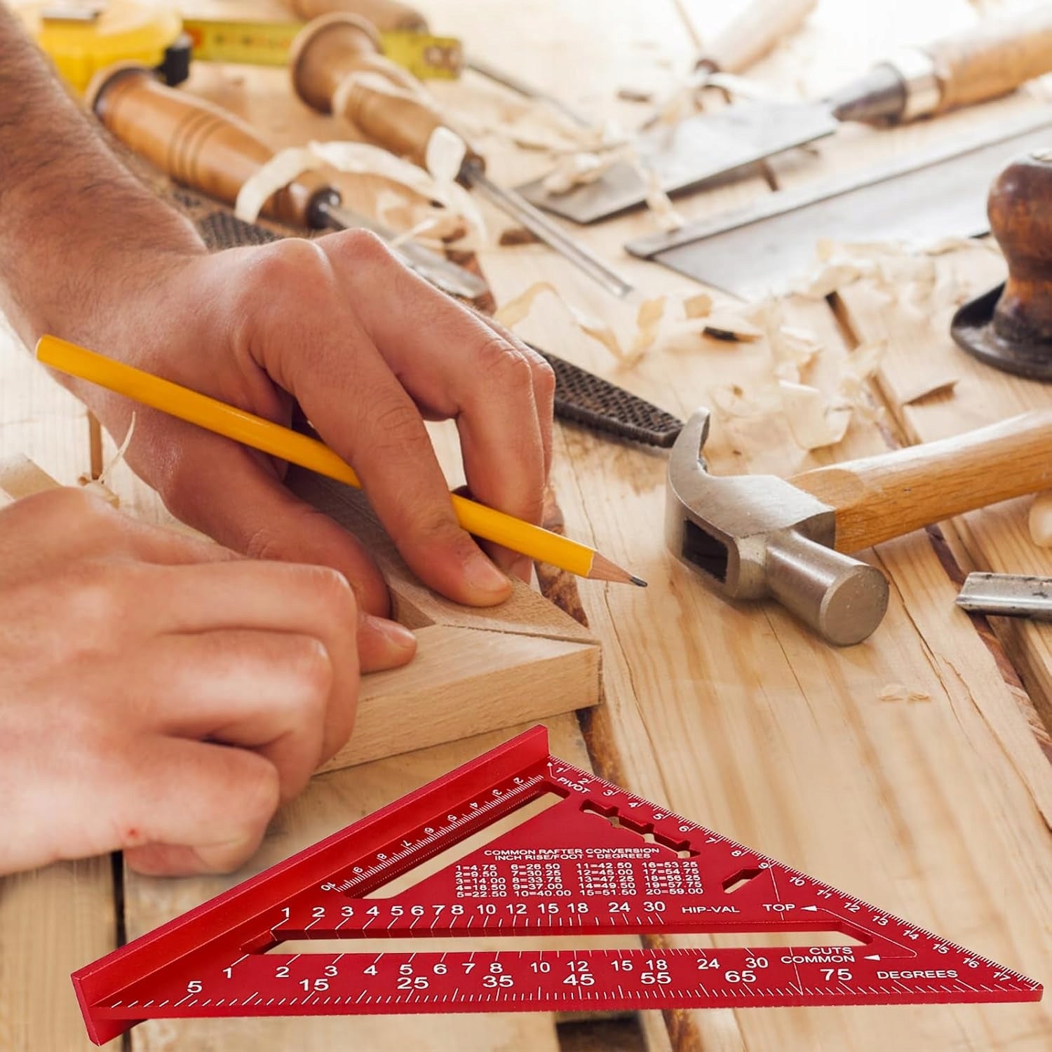 ANGLE MULTIFUNCTIONAL CARPENTRY ALUMINUM WITH FOOT Manufacturer code 5908455605755