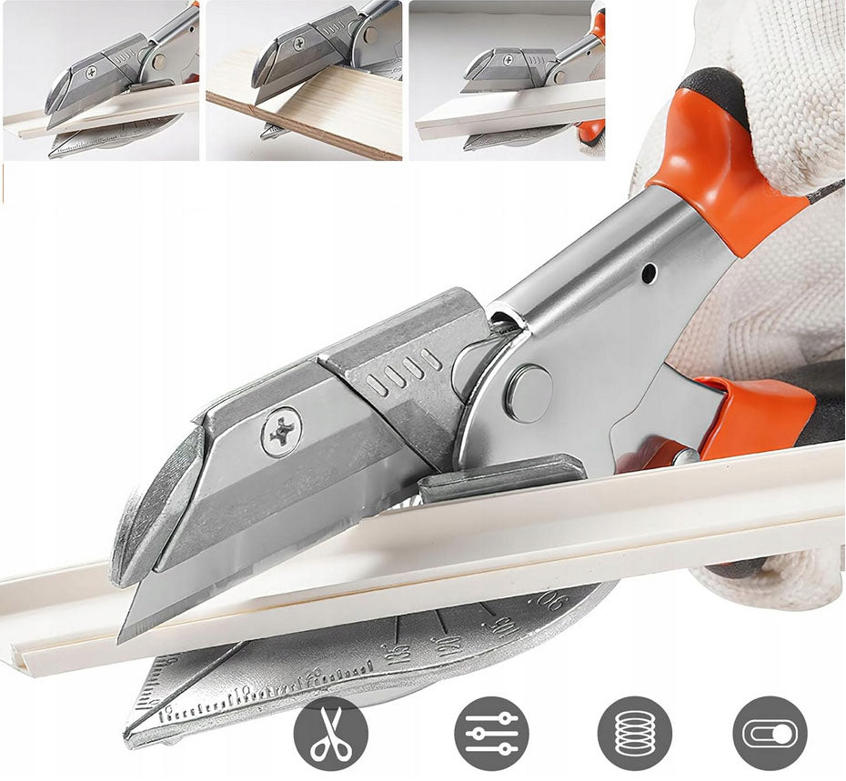 ANGLE SHEARS MITER PLIERS FOR CUTTING FOR PVC STRIP SEALS Product weight with unit packaging 0.33 kg
