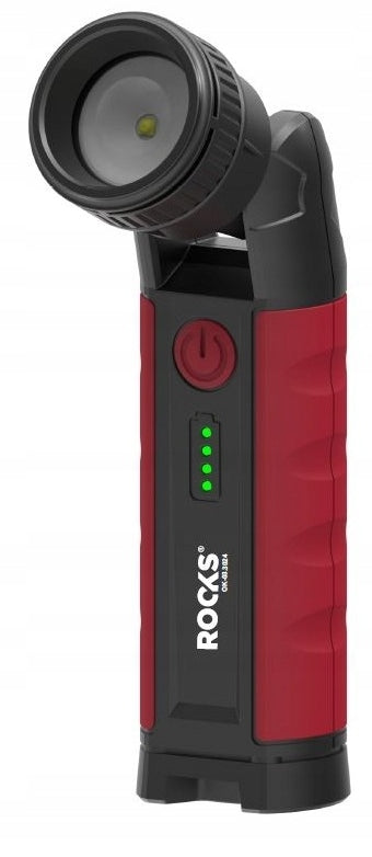 ANGLE ZOOM WORKSHOP LAMP, 1000 LUM, 2500 MAH, FLEX ROOKS