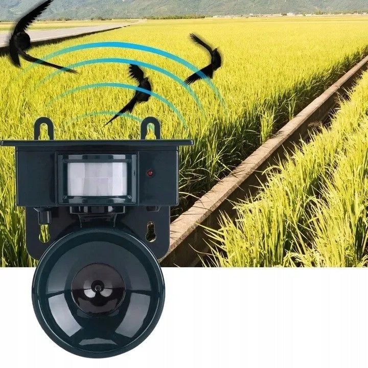 ANIMAL REPELLENT CAT BIRDS WILD MICE 10in1 + SOLAR BATTERY Use Against mosquitoes cats martens flies mice wasps spiders dogs birds silverfish rats wild animals