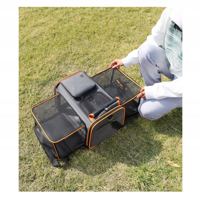ANIMAL TRANSPORTER BAG FOLDING L 48x30x31cm Product height 31 cm